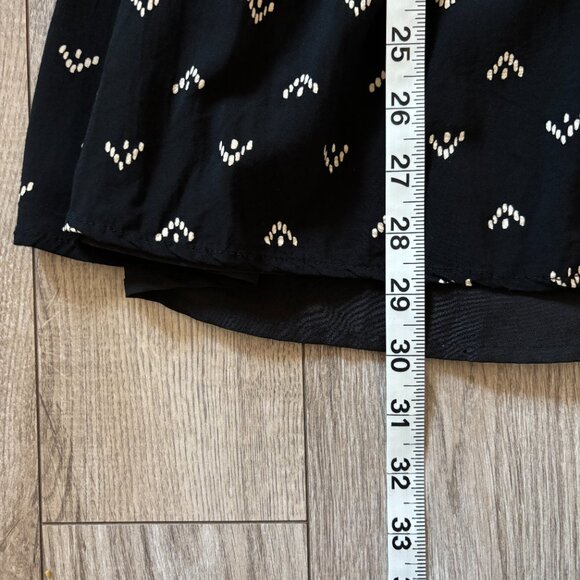 Forever 21 Geometric Print Mini Dress in Black and White Womens Medium Boho - Picture 7 of 15